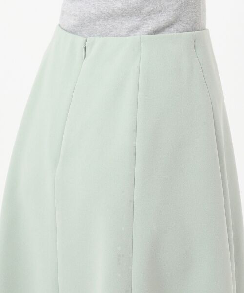 L size ONWARD(大きいサイズ) / エルサイズオンワード ミニ・ひざ丈スカート | 【洗える】サイドベルト スカート | 詳細4