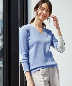 L size ONWARD(大きいサイズ) / エルサイズオンワード ニット・セーター | 【店頭売れ筋】Synthetic Fullneedle ニット