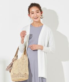 L size ONWARD(大きいサイズ) / エルサイズオンワード カーディガン・ボレロ | 【洗える】ドルマンロング カーディガン