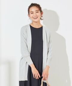 L size ONWARD(大きいサイズ) / エルサイズオンワード カーディガン・ボレロ | 【洗える】ドルマンロング カーディガン