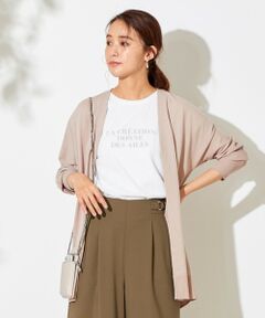 L size ONWARD(大きいサイズ) / エルサイズオンワード カーディガン・ボレロ | 【洗える】ドルマンロング カーディガン