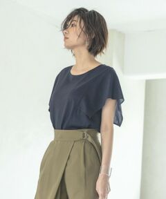 L size ONWARD(大きいサイズ) / エルサイズオンワード カットソー | 【マガジン掲載】 Fully カットソー（番号CH58）