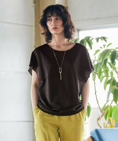 L size ONWARD(大きいサイズ) / エルサイズオンワード カットソー | 【マガジン掲載】 Fully カットソー（番号CH58）