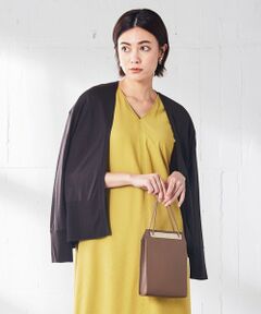 L size ONWARD(大きいサイズ) / エルサイズオンワード カットソー | 【洗える】 Pinion ショートカーディガン