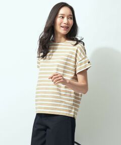 【WEB限定カラー有】Le Minor(ルミノア) ボーダーカットソー