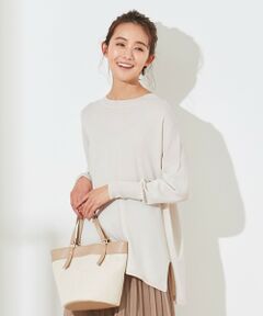 L size ONWARD(大きいサイズ) / エルサイズオンワード ニット・セーター | 【洗える】ドルマンオーバー ニット