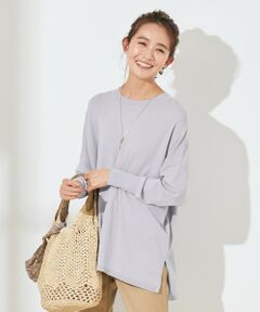 L size ONWARD(大きいサイズ) / エルサイズオンワード ニット・セーター | 【洗える】ドルマンオーバー ニット