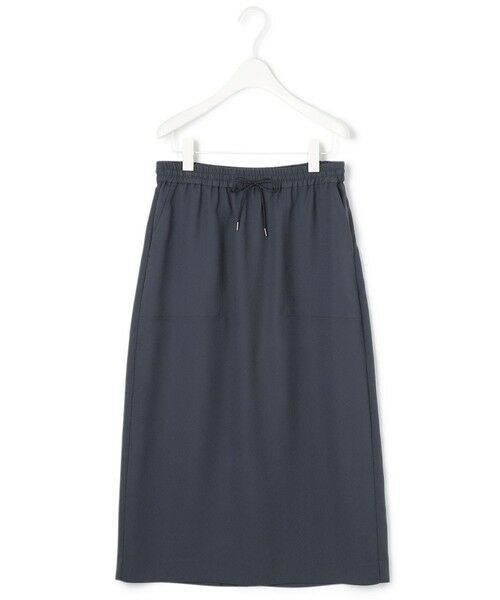 L size ONWARD(大きいサイズ) / エルサイズオンワード ミニ・ひざ丈スカート | 【マガジン掲載】 Fluid Back Satin ドロスト スカート(番号CK32) | 詳細6