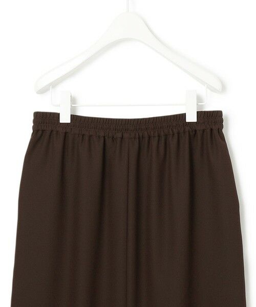 L size ONWARD(大きいサイズ) / エルサイズオンワード ミニ・ひざ丈スカート | 【マガジン掲載】 Fluid Back Satin ドロスト スカート(番号CK32) | 詳細12