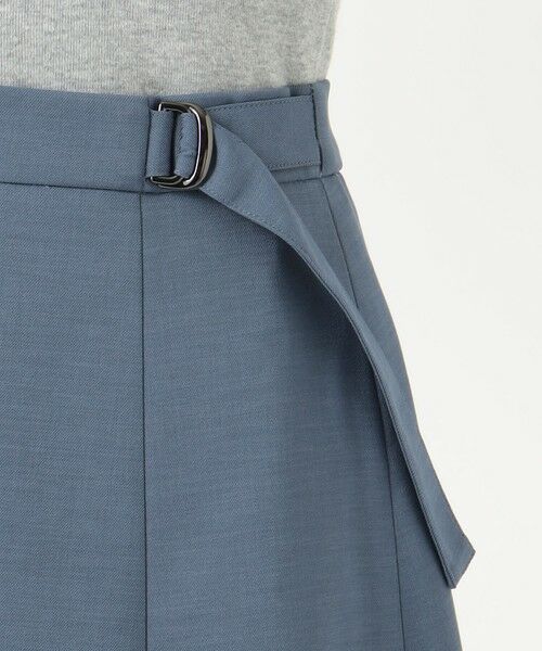 L size ONWARD(大きいサイズ) / エルサイズオンワード ミニ・ひざ丈スカート | 【洗える】ドライタッチツイルストレッチ スカート | 詳細7