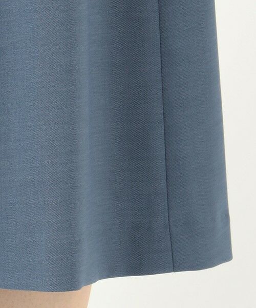 L size ONWARD(大きいサイズ) / エルサイズオンワード ミニ・ひざ丈スカート | 【洗える】ドライタッチツイルストレッチ スカート | 詳細8