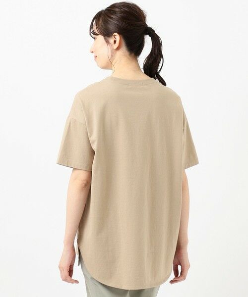 L size ONWARD(大きいサイズ) / エルサイズオンワード カットソー | 【L'aube】BIGロゴ Tシャツ | 詳細8