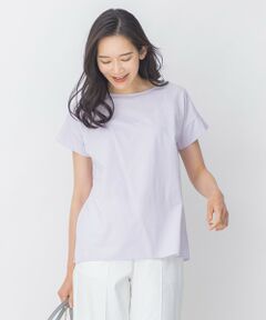 L size ONWARD(大きいサイズ) / エルサイズオンワード カットソー | 【Sサイズ有】サッカーストライプ バックデザイン プルオーバー カットソー