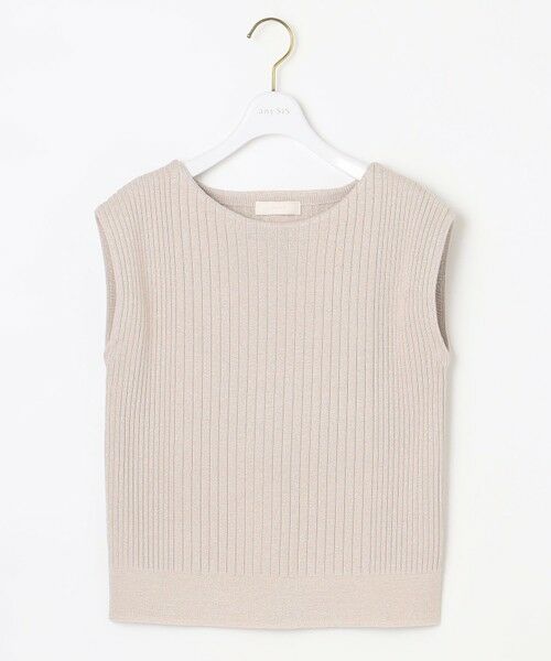 L size ONWARD(大きいサイズ) / エルサイズオンワード ニット・セーター | 【洗える】シャイニーリブ ニット | 詳細6