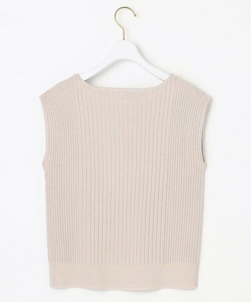 L size ONWARD(大きいサイズ) / エルサイズオンワード ニット・セーター | 【洗える】シャイニーリブ ニット | 詳細7