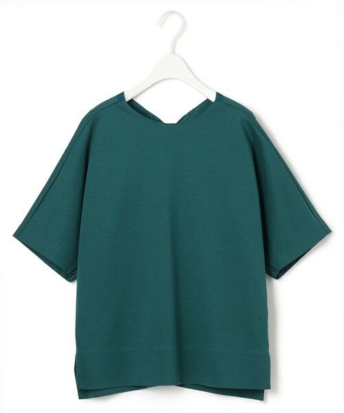 L size ONWARD(大きいサイズ) / エルサイズオンワード カットソー | 【洗える】 Plating天竺 バックデザイン カットソー | 詳細6