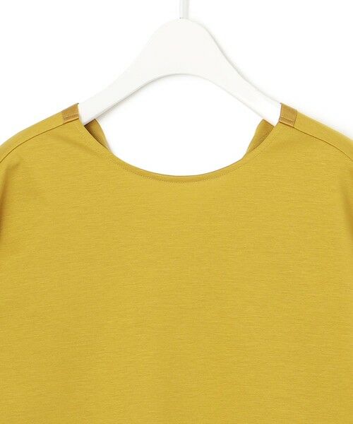 L size ONWARD(大きいサイズ) / エルサイズオンワード カットソー | 【洗える】 Plating天竺 バックデザイン カットソー | 詳細12