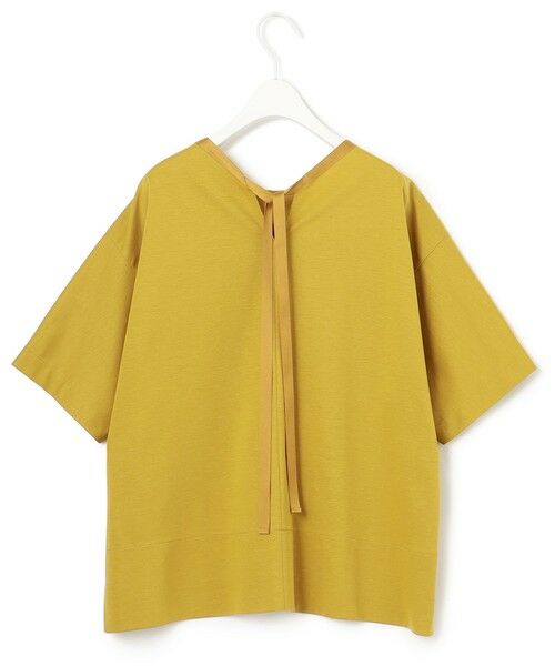 L size ONWARD(大きいサイズ) / エルサイズオンワード カットソー | 【洗える】 Plating天竺 バックデザイン カットソー | 詳細15