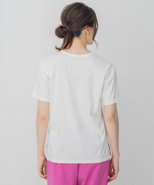 L size ONWARD(大きいサイズ) / エルサイズオンワード カットソー | 旅するフォト Tシャツ | 詳細19