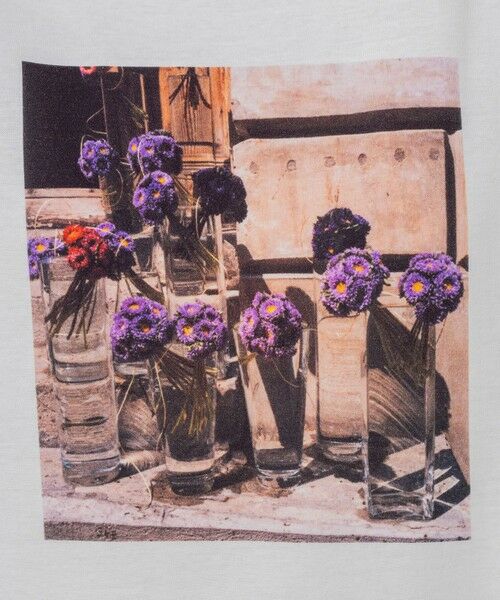 L size ONWARD(大きいサイズ) / エルサイズオンワード カットソー | 旅するフォト Tシャツ | 詳細23