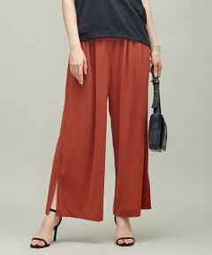 L size ONWARD(大きいサイズ) / エルサイズオンワード その他パンツ | 【洗える】Bunch イージー ワイドパンツ