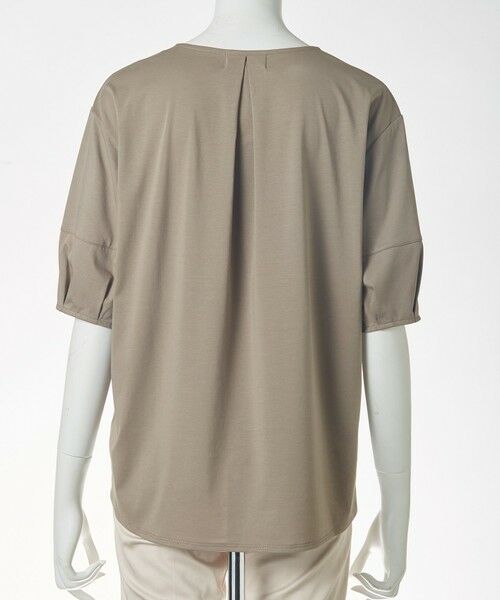 L size ONWARD(大きいサイズ) / エルサイズオンワード カットソー | 【消臭機能付き】プレーティングジャージー ボリュームスリーブ カットソー | 詳細18