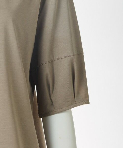 L size ONWARD(大きいサイズ) / エルサイズオンワード カットソー | 【消臭機能付き】プレーティングジャージー ボリュームスリーブ カットソー | 詳細20