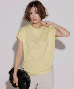 【一部店舗限定】コットンジャージー フレンチスリーブ Tシャツ