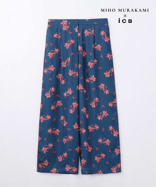 L size ONWARD(大きいサイズ) / エルサイズオンワード その他パンツ | 【MIHO MURAKAMIさんコラボ】コラボプリント パンツ | 詳細5