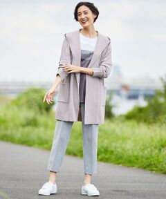 L size ONWARD(大きいサイズ) / エルサイズオンワード その他パンツ | 【新色追加！】吸水撥油 TRギャバ テーパードパンツ