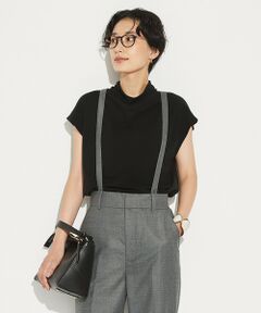 L size ONWARD(大きいサイズ) / エルサイズオンワード カットソー | 【マガジン掲載】 ハイツイストスムース　スリーブレスプルオーバー (番号CE22)