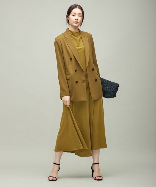 L size ONWARD(大きいサイズ) / エルサイズオンワード カットソー | 【マガジン掲載】 ハイツイストスムース　スリーブレスプルオーバー (番号CE22) | 詳細5