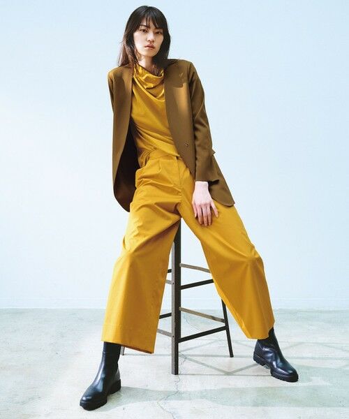 L size ONWARD(大きいサイズ) / エルサイズオンワード カットソー | 【マガジン掲載】 ハイツイストスムース　スリーブレスプルオーバー (番号CE22) | 詳細8