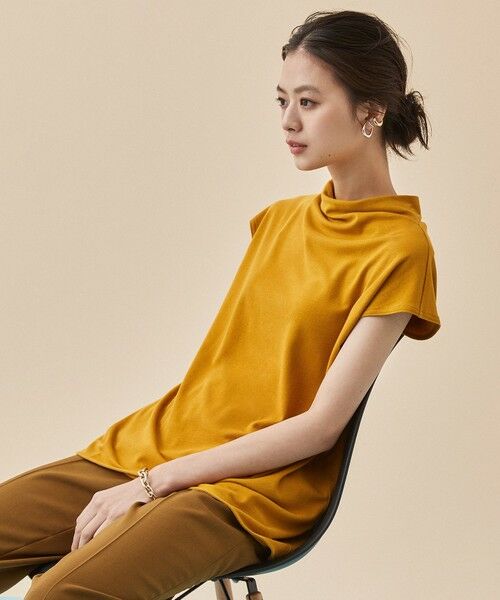 L size ONWARD(大きいサイズ) / エルサイズオンワード カットソー | 【マガジン掲載】 ハイツイストスムース　スリーブレスプルオーバー (番号CE22) | 詳細12