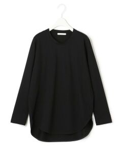 L size ONWARD(大きいサイズ) / エルサイズオンワード カットソー | 【洗える】 シンプルジャージー ロングスリーブTシャツ