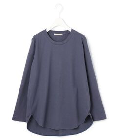 L size ONWARD(大きいサイズ) / エルサイズオンワード カットソー | 【洗える】 シンプルジャージー ロングスリーブTシャツ