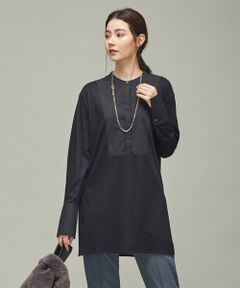 L size ONWARD(大きいサイズ) / エルサイズオンワード カットソー | 【洗える】 プレミアムジャージー チュニックブラウス