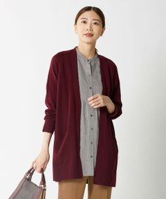 【洗える】KNIT BASIC カーディガン