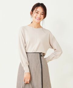 L size ONWARD(大きいサイズ) / エルサイズオンワード ニット・セーター | 【洗える】オフボディドルマン ニット