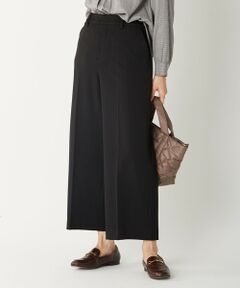 L size ONWARD(大きいサイズ) / エルサイズオンワード その他パンツ | 【WEB限定カラーあり・洗える】NEWESTバックピーチ ワイドパンツ