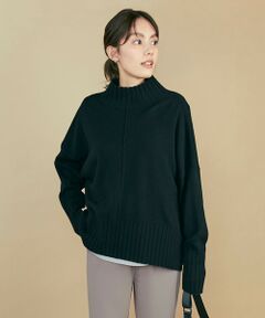 【マガジン掲載・WEB限定カラーあり・新色追加】Soft Wool Cashmere Mix ハイネック ニット（番号CL27）