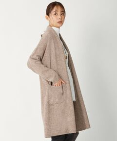 L size ONWARD(大きいサイズ) / エルサイズオンワード カーディガン・ボレロ | MIX COLOR CHINE カーディガン