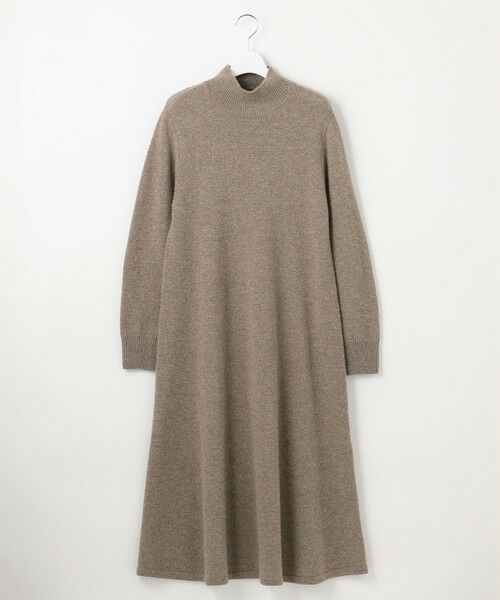 L size ONWARD(大きいサイズ) / エルサイズオンワード ミニ丈・ひざ丈ワンピース | 【洗える】MERINO CASHMERE ニット ワンピース | 詳細12