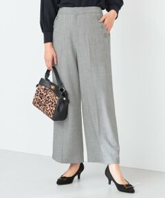 L size ONWARD(大きいサイズ) / エルサイズオンワード その他パンツ | 【洗える】メランジカルゼマリン パンツ