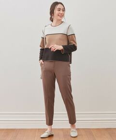 L size ONWARD(大きいサイズ) / エルサイズオンワード その他パンツ | 【吸湿発熱】ソフトウォーム テーパードパンツ