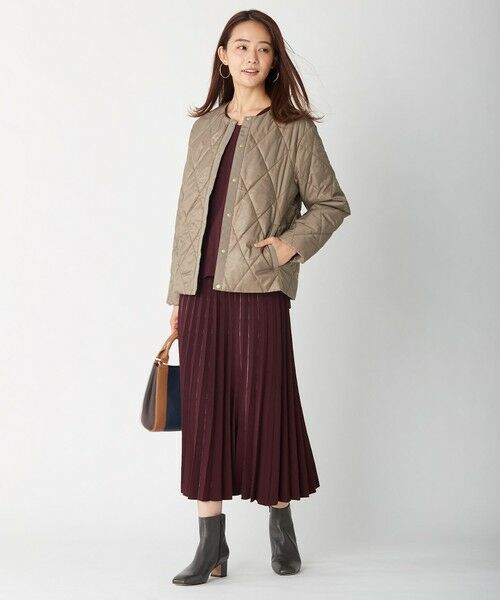 L size ONWARD(大きいサイズ) / エルサイズオンワード その他アウター | 30デニール高密度タフタ キルティングコート | 詳細12