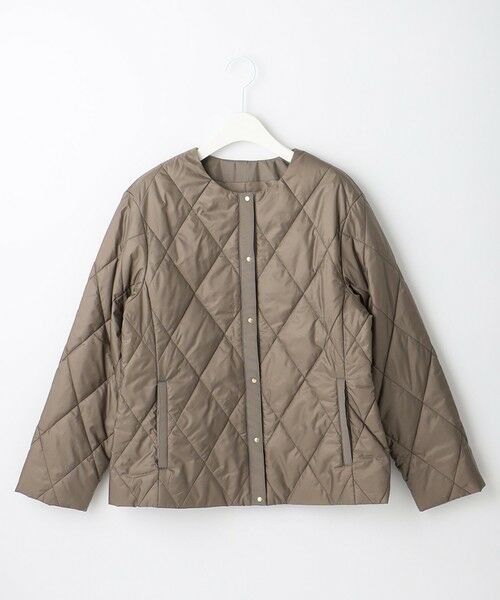 L size ONWARD(大きいサイズ) / エルサイズオンワード その他アウター | 30デニール高密度タフタ キルティングコート | 詳細13