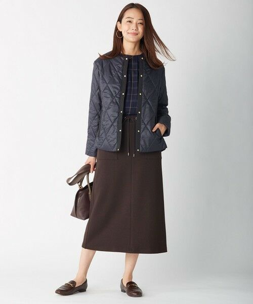 L size ONWARD(大きいサイズ) / エルサイズオンワード その他アウター | 30デニール高密度タフタ キルティングコート | 詳細14