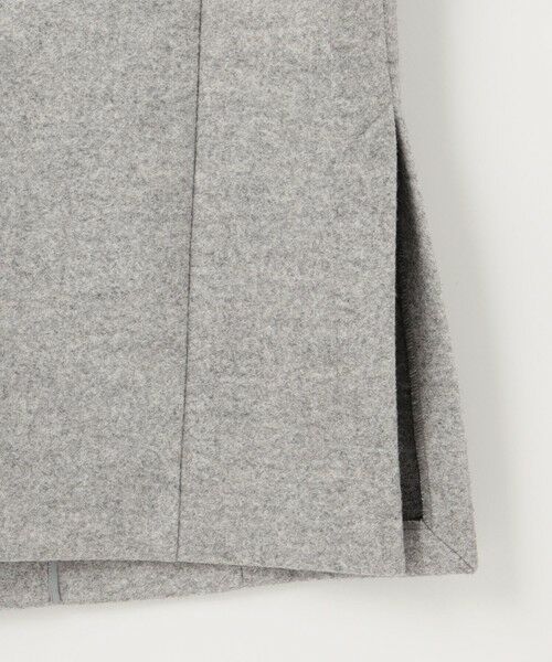 L size ONWARD(大きいサイズ) / エルサイズオンワード カットソー | 【洗える】WOOLLET ノーカラー ロングコート | 詳細9