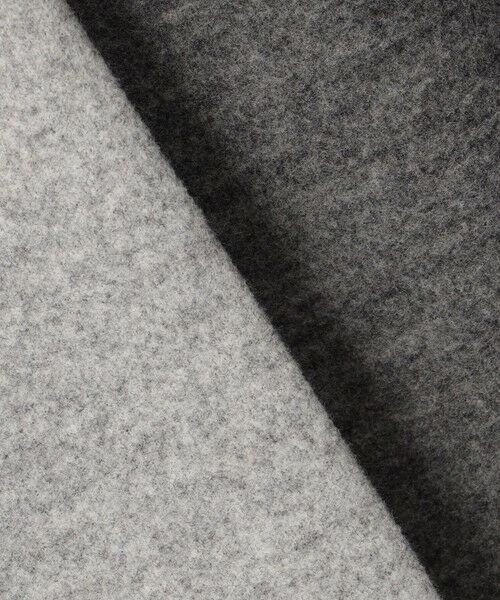 L size ONWARD(大きいサイズ) / エルサイズオンワード カットソー | 【洗える】WOOLLET ノーカラー ロングコート | 詳細11